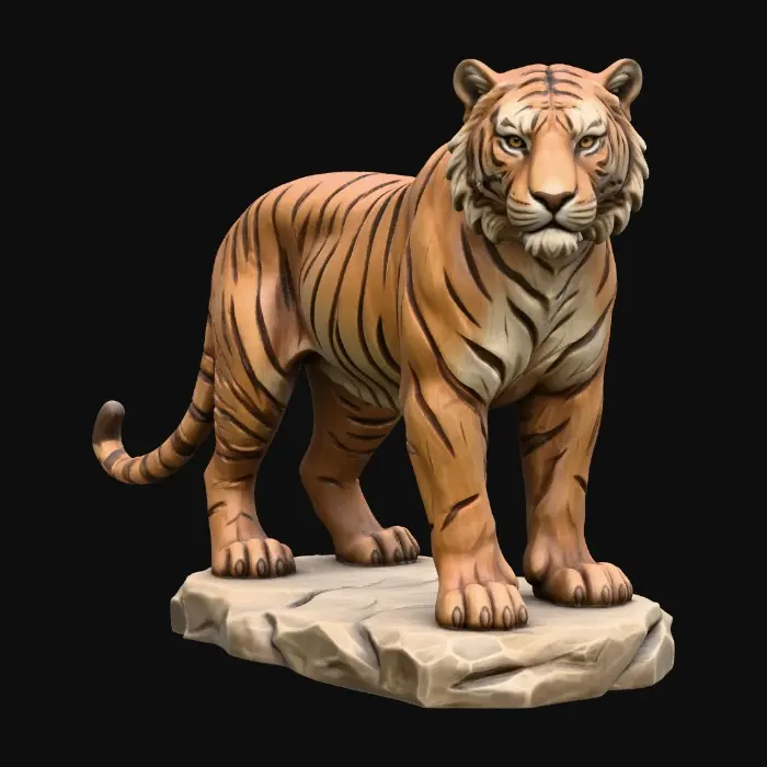 3D model for Tiger