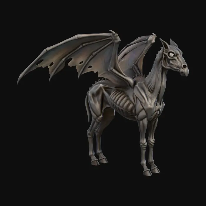 3D model for Magnificent Thestral