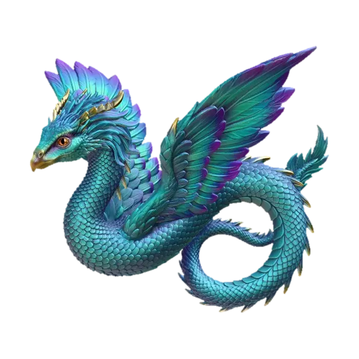 Model 3D Occamy - Bird, dijana oleh AI