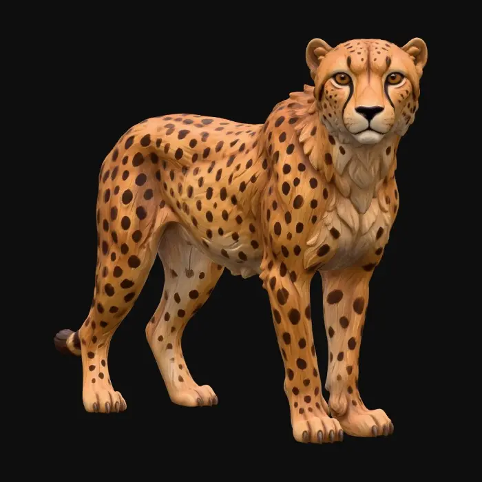 3D model for Cheetah