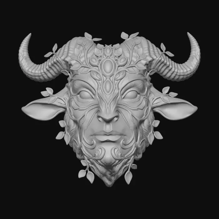 3D model for Horned Oracle
