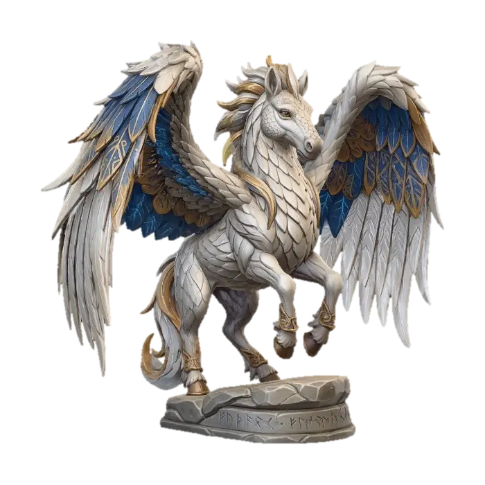 Pegasus - Creature 的 AI 生成 3D 模型