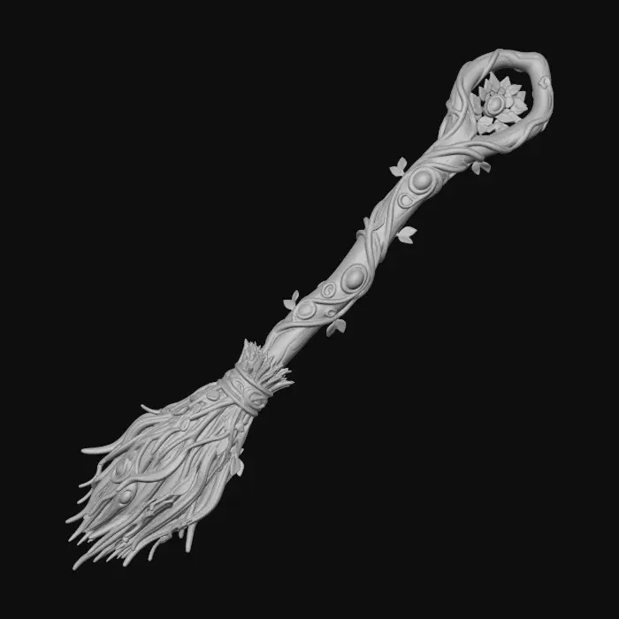 3D model for Witch's Broomstick