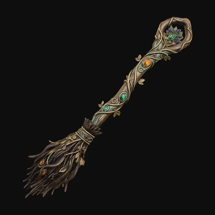 3D model for Witch's Broomstick