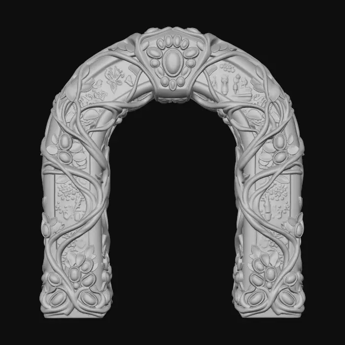 3D model for Forest Arch