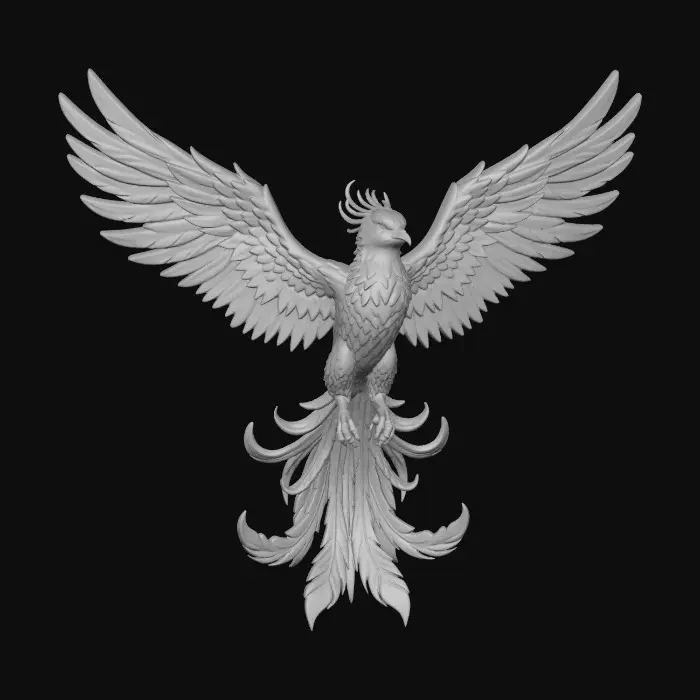 3D model for Ember Phoenix