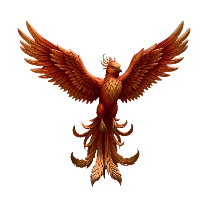 Model 3D Ember Phoenix - Bird, dijana oleh AI
