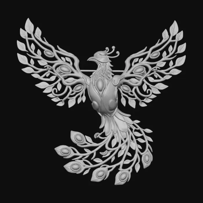 3D model for Garnet Phoenix