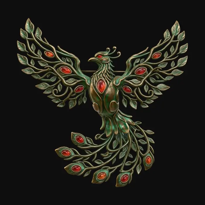 3D model for Garnet Phoenix