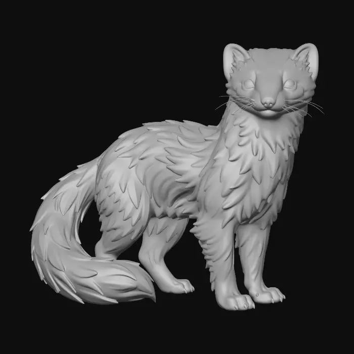 3D model for Marten