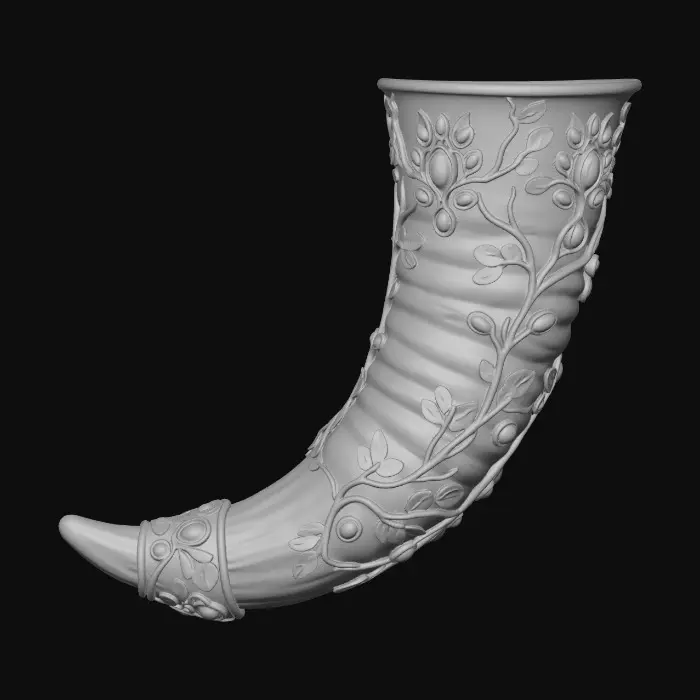 3D model for Drinking Horn