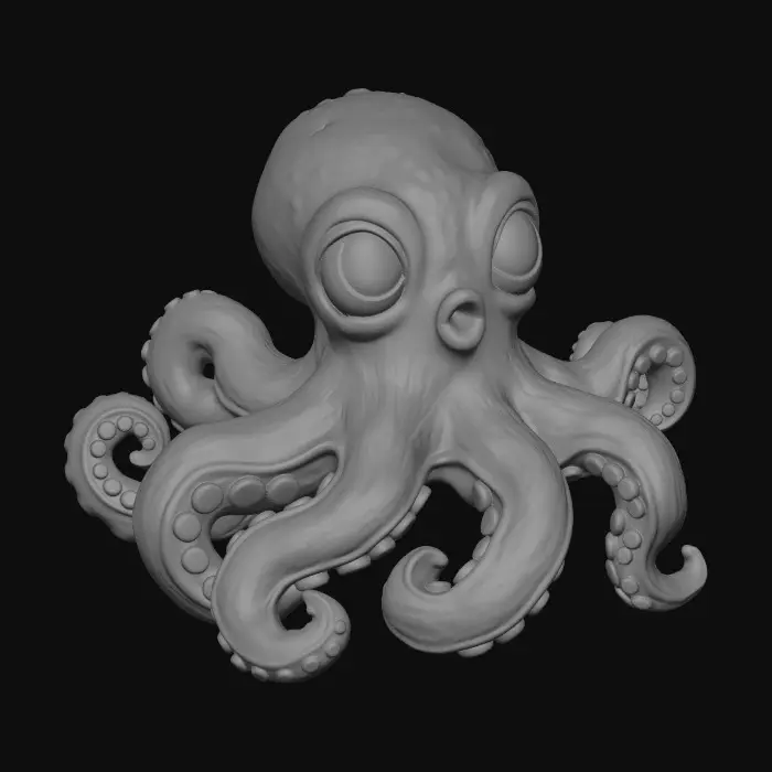 3D model for Prismatic Octopus