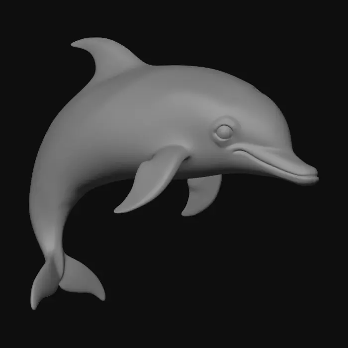 3D model for Rainbow Dolphin