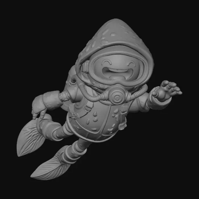 3D model for Prismatic Deep-Sea Diver