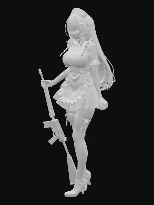 3D model for Nurse Combatant