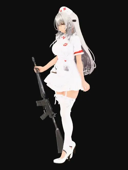 3D model for Nurse Combatant