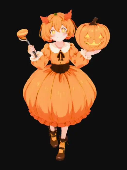 3D model for Pumpkin Delight, #Halloween2025#