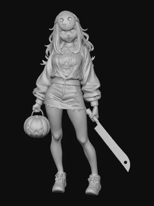 3D model for Halloween Vibes, #Halloween2025#
