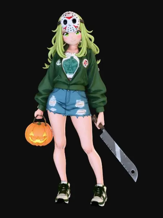 3D model for Halloween Vibes, #Halloween2025#