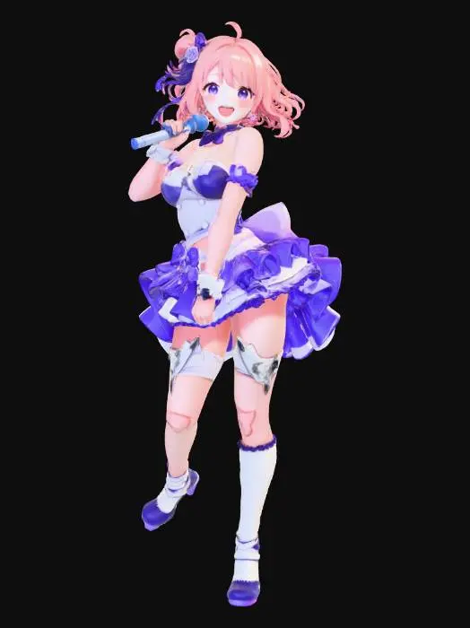 3D model for Idol Night Performance