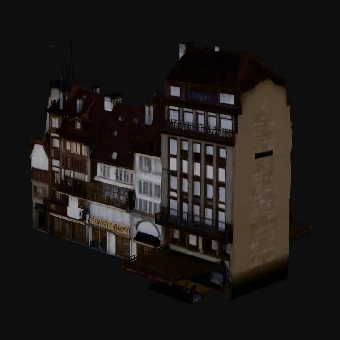 3D model for Historic Streetscape