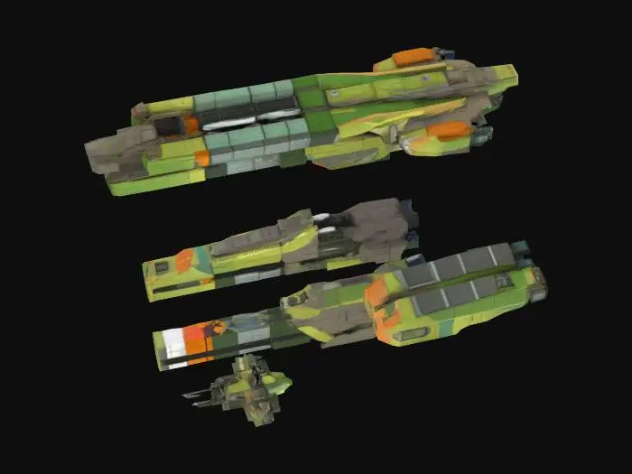 3D model for Starship Blueprint