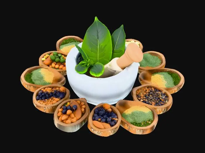 3D model for Herbal Harmony