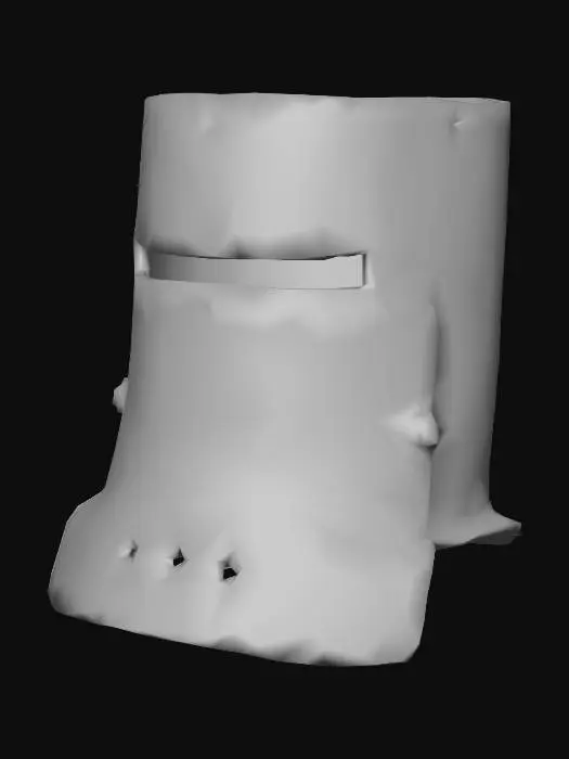 3D model for Ned Kelly Helmet