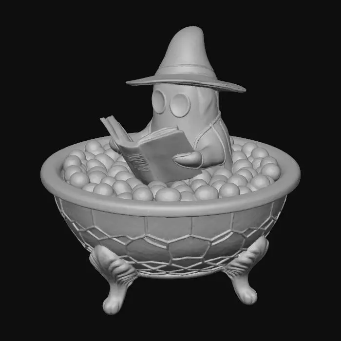 3D model for Bubble Reading Ghost