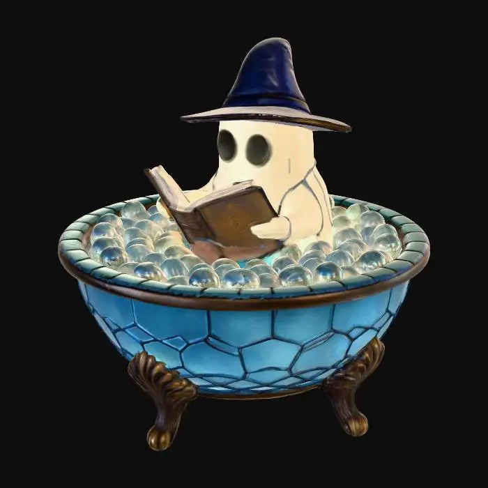 3D model for Bubble Reading Ghost