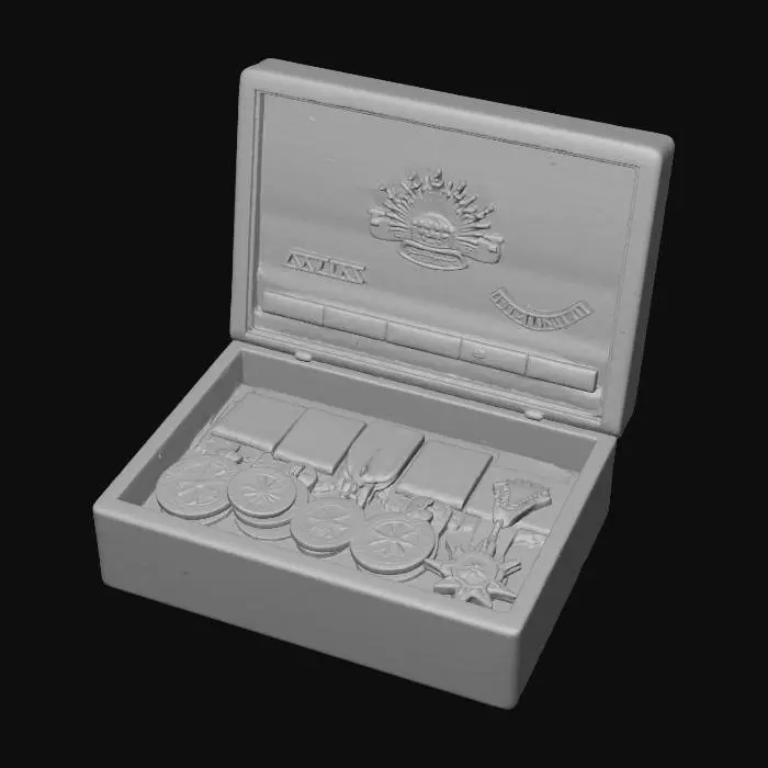 3D model for Medals of Honor Display