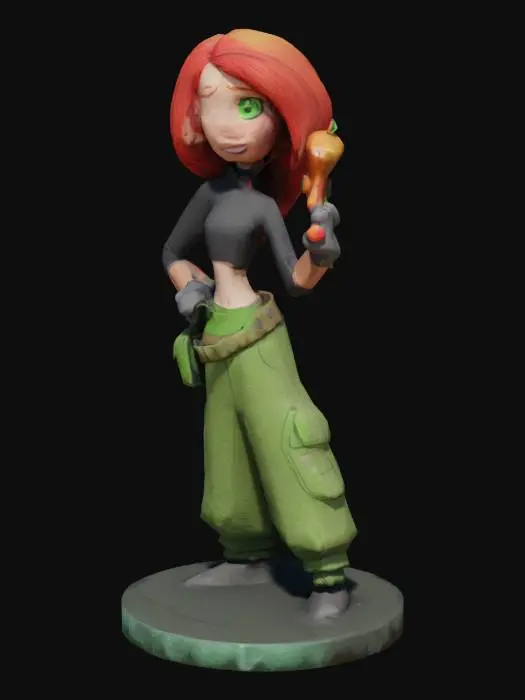 3D model for Kim Possible