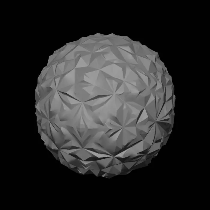 3D model for Faceted Sphere