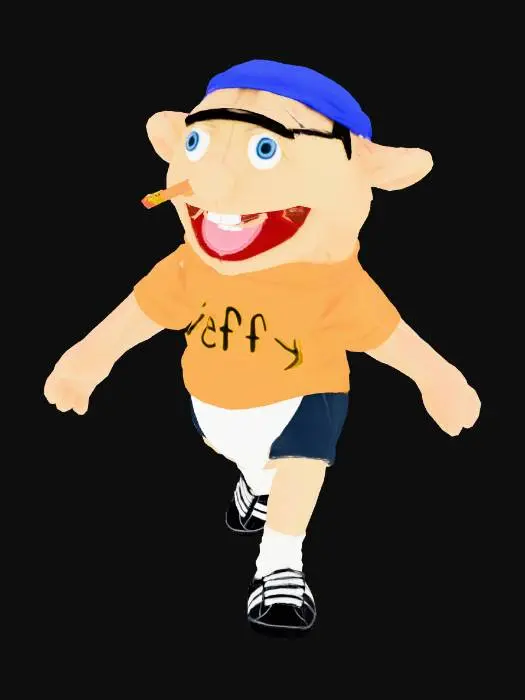 3D model for Plush Character Doll