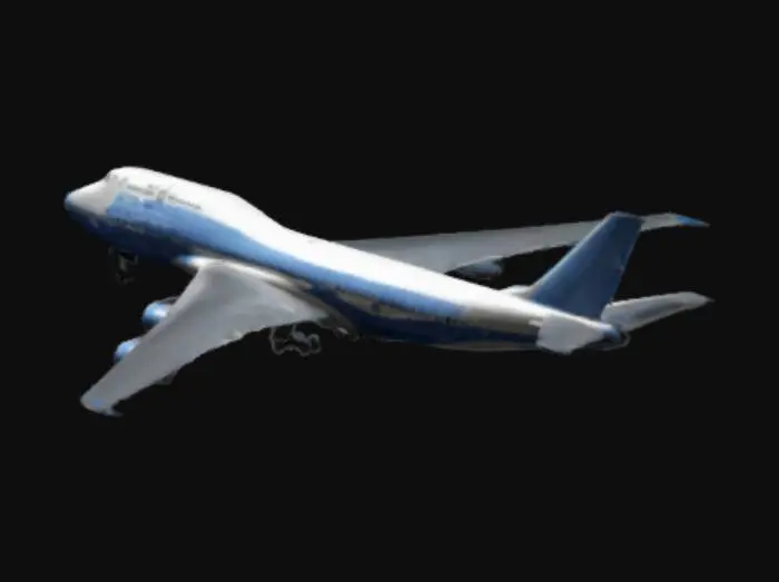 3D model for Boeing 747
