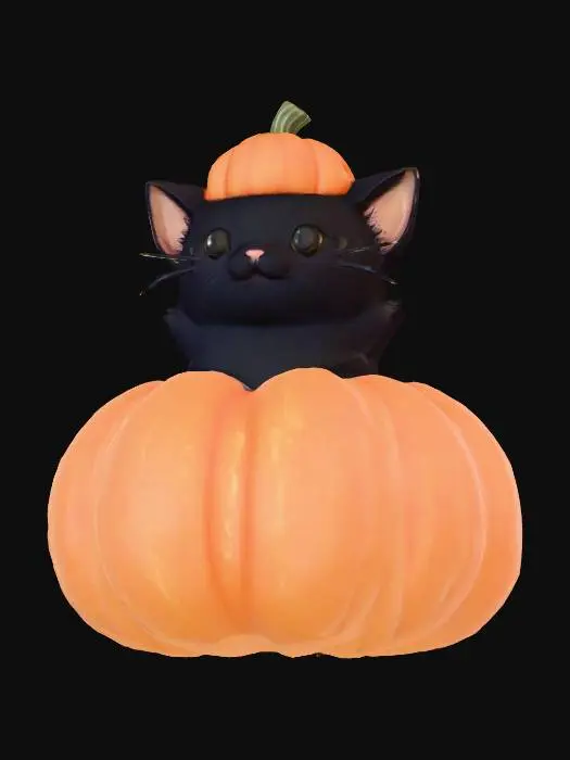 3D model for Pumpkin Paws