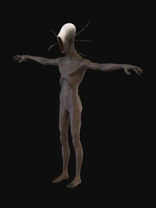 3D model for The Gasping One