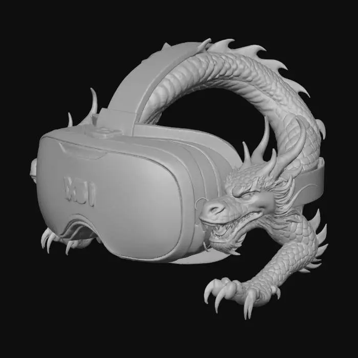 3D model for Dragon Vision VR