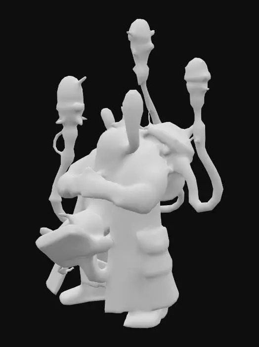 3D model for Techno-Oracle