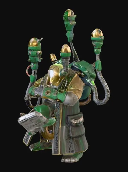 3D model for Techno-Oracle