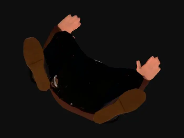 3D model for T-Pose in Style