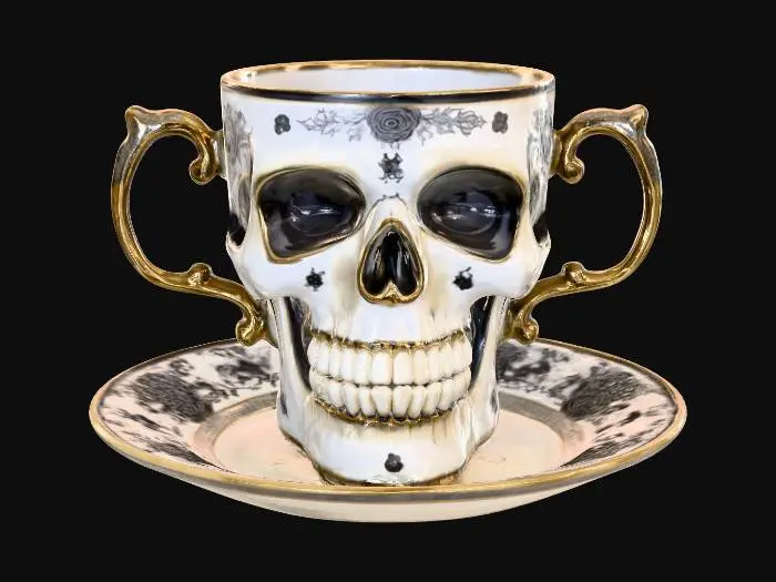 3D model for Skull Cup Elegance