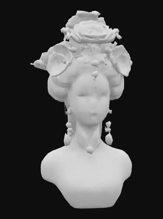 3D model for Porcelain Elegance