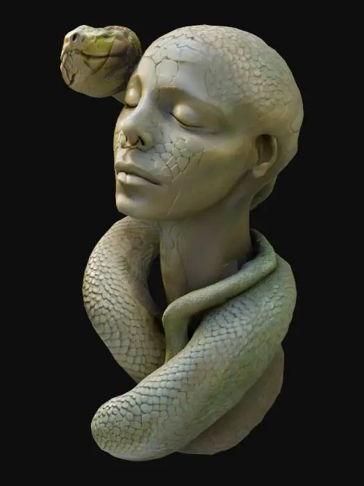 3D model for Serpent's Embrace