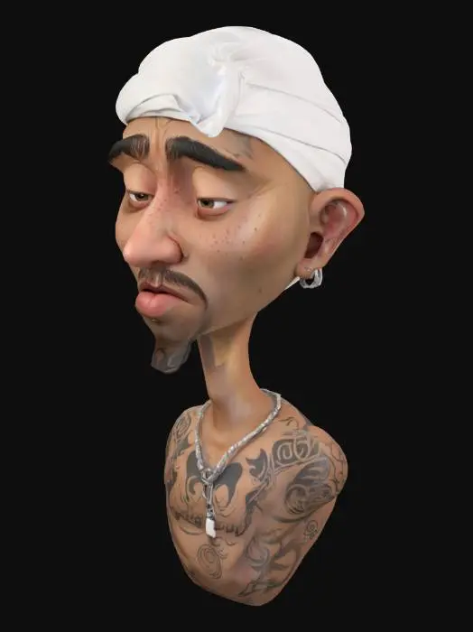 3D model for Street Poet