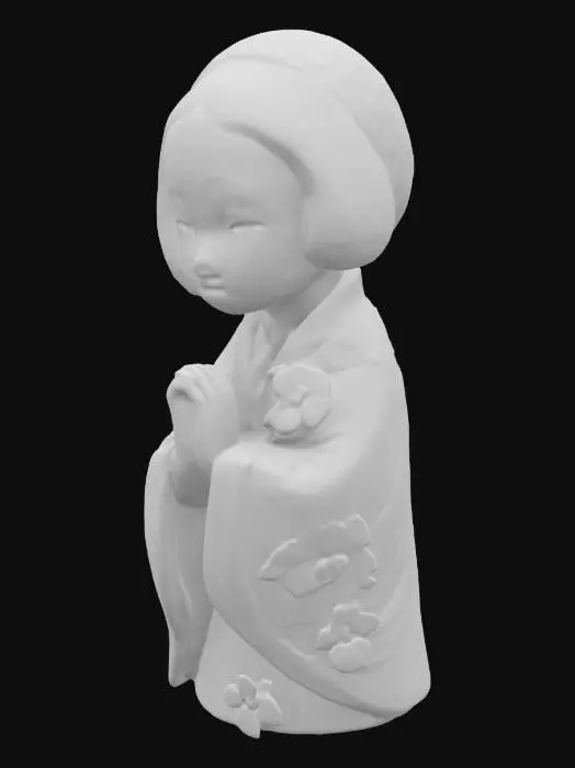 3D model for Serenity in Porcelain