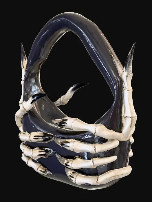 3D model for "Bone Handbag"