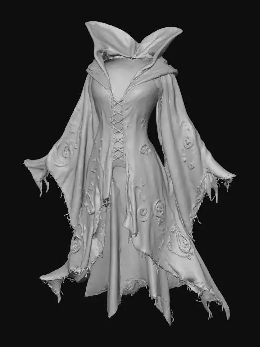 3D model for Spellbinder's Cloak