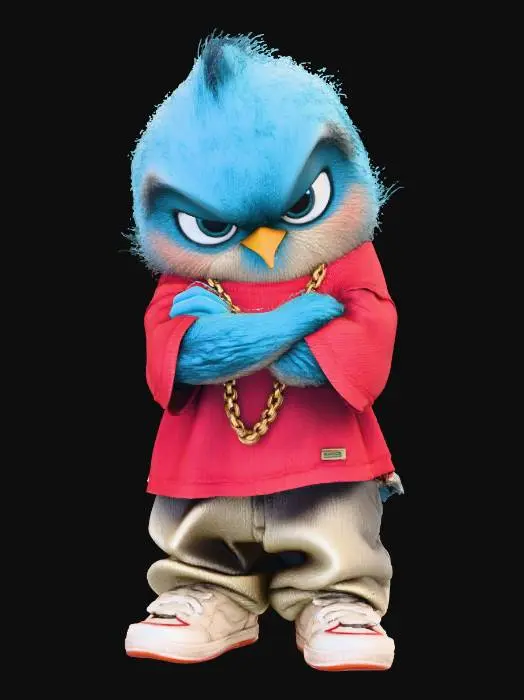3D model for Hip Hop Bird