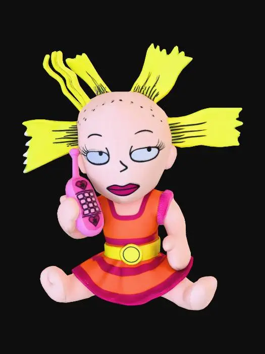 3D model for Pink Phone Dolly